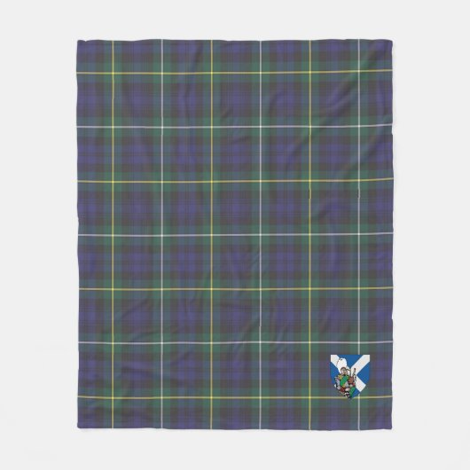 Scotts Campbell Argyll Modern Tartan Pset Fleece Deken (Voorkant)