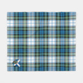 Scotts Campbell Dress Ancient Tartan Pset Fleece Deken (Voorkant (Horizontaal))