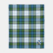 Scotts Campbell Dress Tartan Pset Fleece Deken (Voorkant)