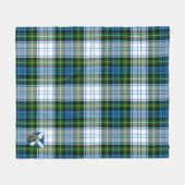 Scotts Campbell Dress Tartan Pset Fleece Deken (Voorkant (Horizontaal))