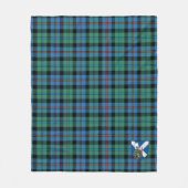 Scotts Campbell of Cawdor Ancient Tartan Pset Fleece Deken (Voorkant)