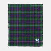Scotts Campbell of Cawdor Modern Tartan Pset Fleece Deken (Voorkant)