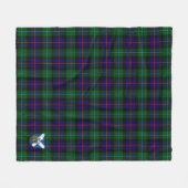 Scotts Campbell of Cawdor Modern Tartan Pset Fleece Deken (Voorkant (Horizontaal))