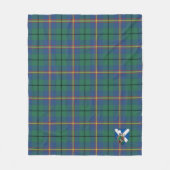 Scotts Carmichael Ancient Tartan Pset Fleece Deken (Voorkant)