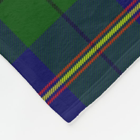 Scotts Carmichael Modern Tartan Pset Fleece Deken (Hoek)
