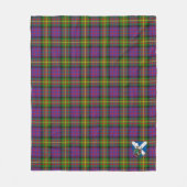 Scotts Carnegie Tartan Pset Fleece Deken (Voorkant)