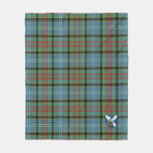 Scotts Cathcart Tartan Plaid Fleece Deken (Voorkant)