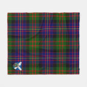 Scotts Chalmers Tartan Pset Fleece Deken (Voorkant (Horizontaal))