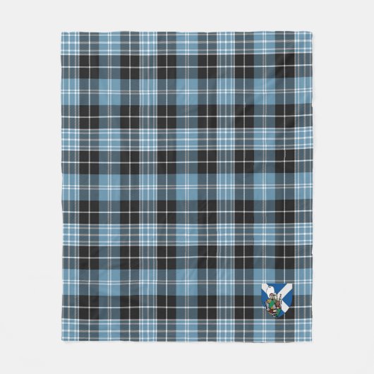 Scotts Clark Ancient Tartan Pset Fleece Deken (Voorkant)