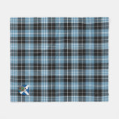 Scotts Clark Ancient Tartan Pset Fleece Deken (Voorkant (Horizontaal))