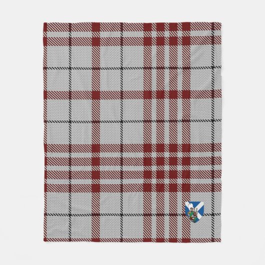 Scotts Clayton Tartan Pset Fleece Deken (Voorkant)