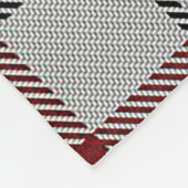 Scotts Clayton Tartan Pset Fleece Deken (Hoek)