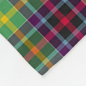 Scotts Clephane Tartan Pset Fleece Deken (Hoek)