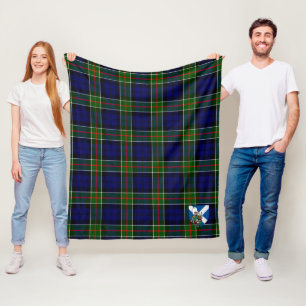 Scotts Colquhoun Modern Schotse Plaid Ruit Fleece Deken