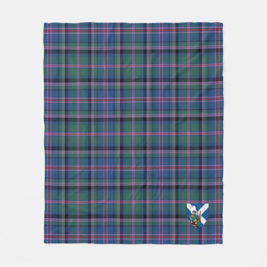 Scotts Cooper Ancient Tartan Pset Fleece Deken (Voorkant)