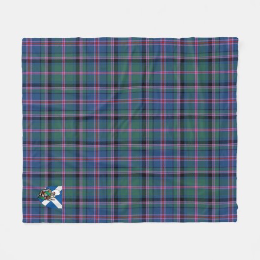 Scotts Cooper Ancient Tartan Pset Fleece Deken (Voorkant (Horizontaal))