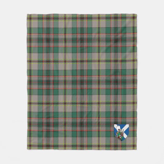 Scotts Craig Ancient Tartan Pset Fleece Deken (Voorkant)