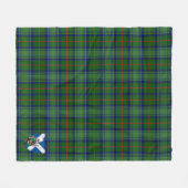 Scotts Cranston Modern Schotse Plaid Fleece Deken (Voorkant (Horizontaal))