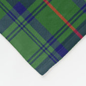 Scotts Cranston Modern Tartan Plaid Fleece Deken (Hoek)