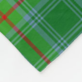 Scotts Cranstoun Tartan Pset Fleece Deken (Hoek)