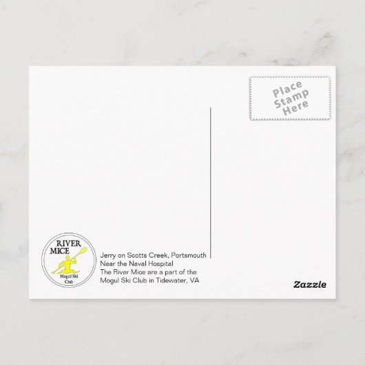 Scotts Creek Vista Briefkaart (Achterkant)