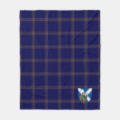 Scotts Crichton Tartan Pset Fleece Deken (Voorkant)