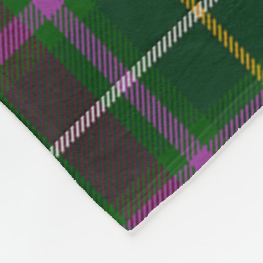 Scotts Crosbie Tartan Pset Fleece Deken (Hoek)