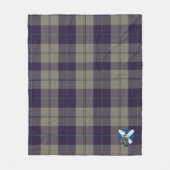 Scotts Cunningham Dress Blue Dancers Tartan Pset Fleece Deken (Voorkant)