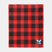 Scotts Cunningham Modern Tartan Pset Fleece Deken (Voorkant)