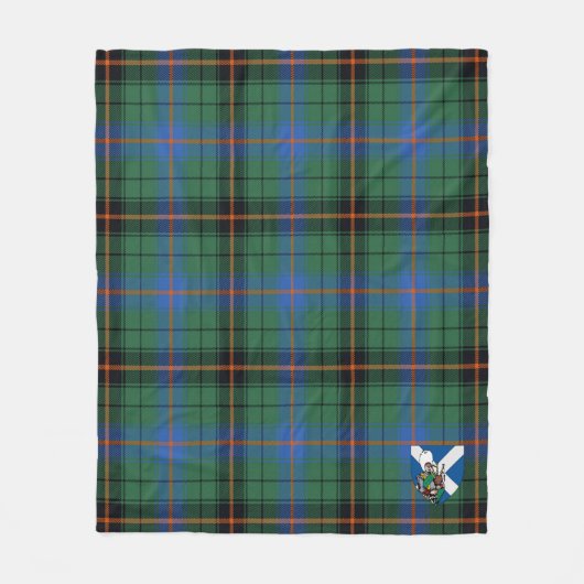 Scotts Davidson Ancient Tartan Plays Fleece Deken (Voorkant)