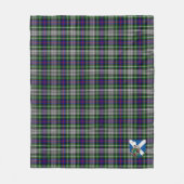 Scotts Davidson of Tulloch Dress Tartan Pset Fleece Deken (Voorkant)