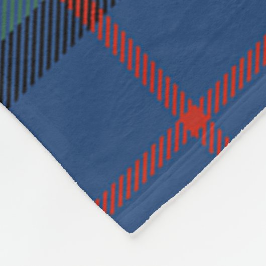 Scotts Davidson of Tulloch Tartan Pset Fleece Deken (Hoek)