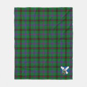 Scotts Davidson Tartan Pset Fleece Deken (Voorkant)