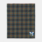 Scotts Denniston Schotse Ruitpatroon Fleece Deken (Voorkant)