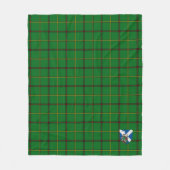 Scotts Don Schotse Ruit Fleece Deken (Voorkant)