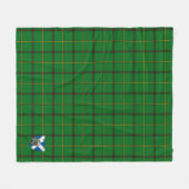 Scotts Don Schotse Ruit Fleece Deken (Voorkant (Horizontaal))