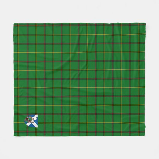 Scotts Don Tartan Pset Fleece Deken (Voorkant (Horizontaal))