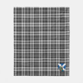 Scotts Drummond Gray Tartan Pset Fleece Deken (Voorkant)