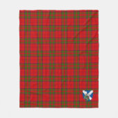 Scotts Drummond Schotse Ruitpatroon Fleece Deken (Voorkant)