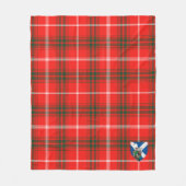Scotts Duke of Rothesay Tartan Pset Fleece Deken (Voorkant)