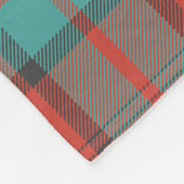 Scotts Dunbar Ancient Tartan Pset Fleece Deken (Hoek)