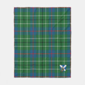 Scotts Duncan Ancient Tartan Pset Fleece Deken (Voorkant)