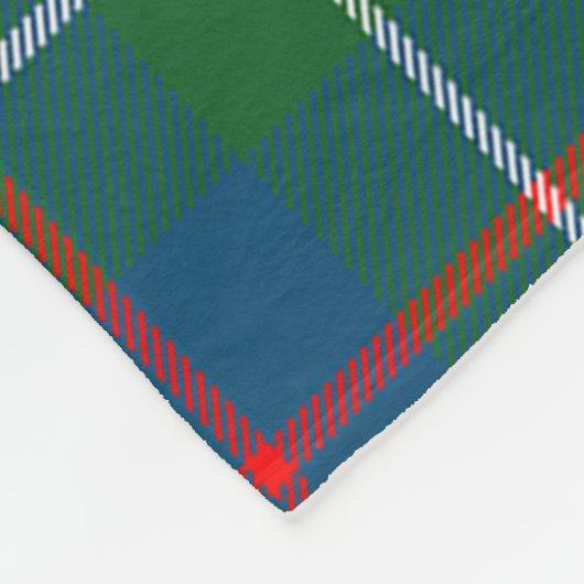 Scotts Duncan Ancient Tartan Pset Fleece Deken (Hoek)