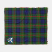 Scotts Dundas Tartan Pset Fleece Deken (Voorkant (Horizontaal))