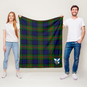 Scotts Dundas Tartan Schotlandse ruit Fleece Deken