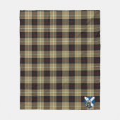 Scotts Dunlop Hunting Tartan Pset Fleece Deken (Voorkant)
