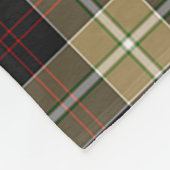 Scotts Dunlop Hunting Tartan Pset Fleece Deken (Hoek)
