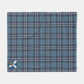 Scotts Earl of St Andrews Tartan Pset Fleece Deken (Voorkant (Horizontaal))