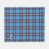 Scotts Elliot Ancient Tartan Pset Fleece Deken (Voorkant (Horizontaal))