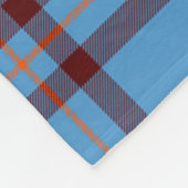 Scotts Elliot Ancient Tartan Pset Fleece Deken (Hoek)